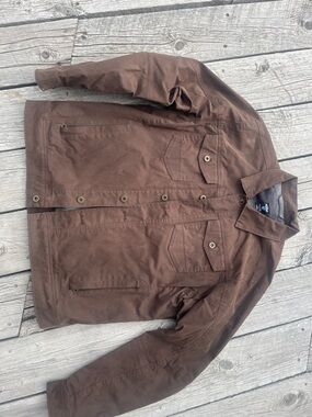 Kuhl outlaw waxed Utility Jacket. Size large.